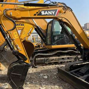 Excavadora de cadenas Sany SY60C de segunda mano, rentable, miniexcavadora de 6 toneladas con motor, caja de cambios y bomba - Modelo 2023 en excelente estado - Product Image 6