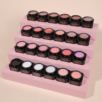 Gel de construction à base d'eau 60g pour extension d'ongles, OEM ODM, vente en gros, personnalisable, faible chaleur, auto-nivelant, haute dureté, usage professionnel en salon