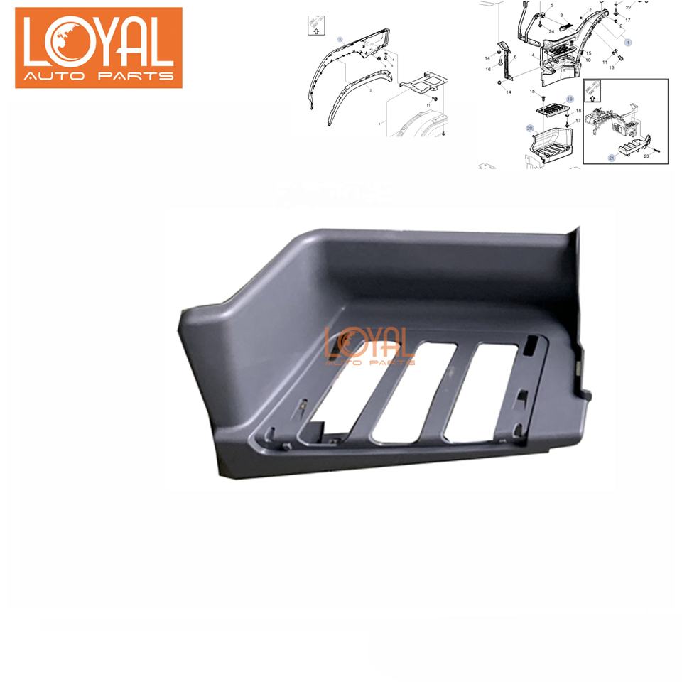 Fender Extension for Volvo Truck FM V4 (2007-2013) - Durable Automotive ...