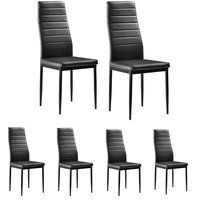Ensemble de 4 chaises de salle à manger en cuir souple, meubles de restaurant, prix bas, fabrication en usine, tables et chaises de salle à manger