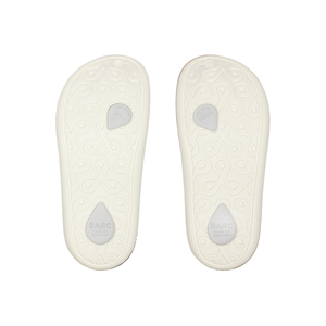 BARC S 2 SLIDE CREAM Sandales de récupération ergonomiques avec semelle antidérapante absorbant les chocs pour le bien-être des pieds au bureau - Product Image 3