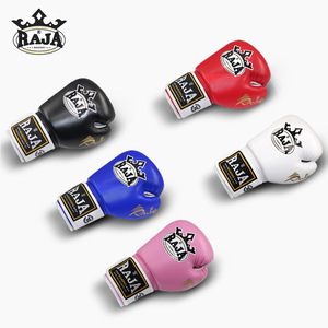 Guantes de Piel Sintética para Entrenamiento y Competición de Artes Marciales Mixtas, Muay Thai, <span class=keywords><strong>Boxeo</strong></span> y Sanda, <span class=keywords><strong>Marca</strong></span> Raja, 8, 10 y 12 oz - Product Image 4