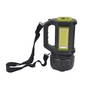 Cob <b>Work</b> <b>Light</b> Rechargeable <b>Led</b> Portable Outdoor Hiking Handheld Lamp With Usb Charging White <b>Light</b> - Product Image 4