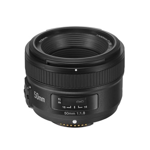 Yongnuo YN50mm F1.8 AF MF <span class=keywords><strong>Objectif</strong></span> YN 50mm <span class=keywords><strong>Objectif</strong></span> à mise au point automatique pour Nikon D800 D300 D700 D3200 D3300 <span class=keywords><strong>D5100</strong></span> D5200 D5300 <span class=keywords><strong>Objectif</strong></span> d'appareil photo reflex numérique - Product Image 5