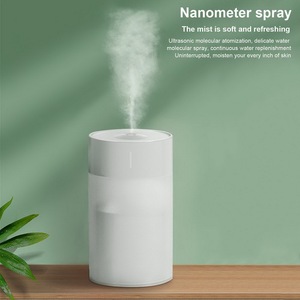 Humidificateur d'air domestique 260 ml, mini diffuseur d'arômes ultrasonique transparent, chambre à coucher, voiture, vaporisateur portable, purificateur d'air USB - Product Image 2