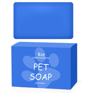 Jabón de barra de champú para perros para aliviar la picazón en la piel, jabón para perros para pieles sensibles con aceite de manuka y <span class=keywords><strong>Neem</strong></span> natural, alivia las alergias, picazón - Product Image 3