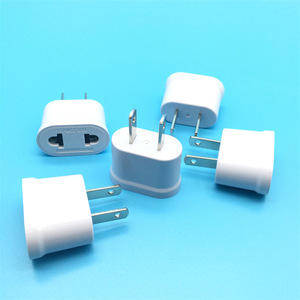 Adaptador de Euro a EE. UU., Convertidor de Enchufe Redondo y Plano Universal, Adaptador Estándar Alemán de Cobre Puro - Product Image 2