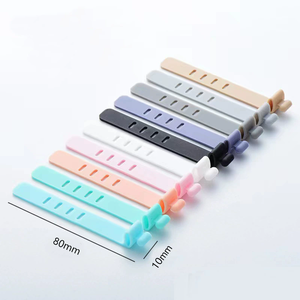 Bridas para cables de silicona flexibles multifuncionales para el hogar Bridas para cables de datos para auriculares portátiles ajustables - Product Image 3