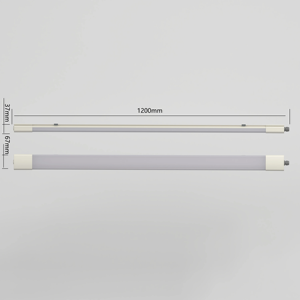 Luminaire LED Slim Tri-proof 1200mm 46W IP65 IK08 Étanche avec Capteur Micro-ondes Raccordable Sans Scintillement 110lm/W pour Entrepôt Industriel - Product Image 2