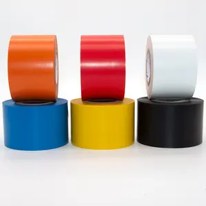 免费样品定制印刷聚氯乙烯风管保护修理防水管包装胶带粘合剂绝缘长卷胶带