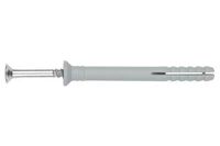 Ancres de fixation en nylon, vis d'expansion en nylon plastique pour fixation au sol, ancres de fixation pour cloisons sèches, ancres de fixation pour cadres de marteaux, ancres de fenêtre