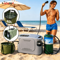 Calentador de Agua a Gas LP sin Tanque Certificado por AGA, Sistema de Agua Caliente Instantáneo para Caravana/Camper