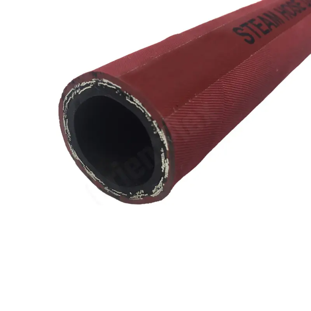 High Temperature Steam Rubber Hose Synthetic Rubber with Smooth Cloth Surface and Heat Resistant Customizable Cutting Service