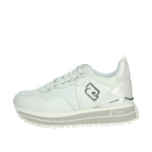 Sneakers Basse MAXI WONDER 01 Bianche/Argento - Product Image 1