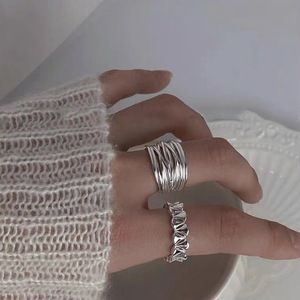 S925 Sterling Silver Flower <b>Ring</b> Women's Minimalist <b>Open</b> Design Jewelry Gift Skirt <b>Ring</b> Fashion Accessory - Product Image 3