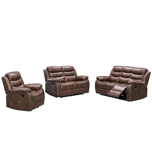 Poltrona Reclinabile in Pelle per Home Theater, Sedia da Cinema di Lusso per Soggiorno, Poltrona Relax a Forma di Chiocciola - Product Image 4