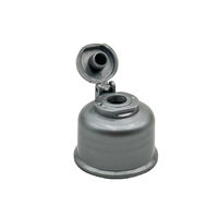 Capuchons de buse de bouteille en plastique personnalisable 20/410 24/410 28/410 Capuchon de bec de couvercle rabattable étanche pour bocaux et emballage