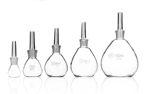 Pirômetro de temperatura de alta qualidade, equipamento de laboratório de teste de água transparente de 10ml, pirômetro de vidro - Product Image 4