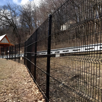 Valla Soldada Curva 3D con Certificación CE ISO, Servicio de Modelado 3D, Duradera y Ecológica para Grandes Desarrollos Residenciales y Parques Urbanos