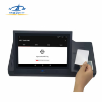 Kit Pendaftaran Biometrik Multifungsi HFSecurity TR101 Mendukung 4 4 2 Sidik Jari Printer Paspor Semua dalam Satu