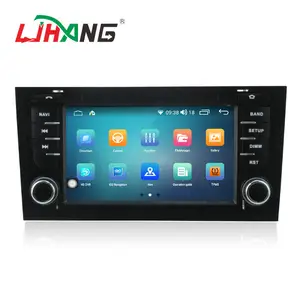 8 + 128G Android 13 Auto Multimediaspeler Voor Audi A6 S6 Rs6 1997-2004 Gps Navigatie 2 Din Radio Dsp Carplay Video