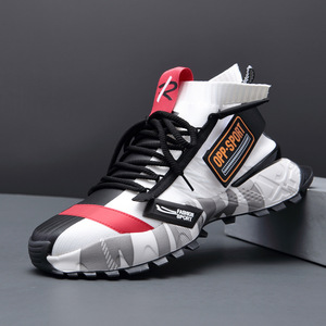 Zapatos de diseñador personalizados con logotipo, calcetines para hombre, zapatos deportivos de verano, zapatos de moda, zapatos de malla transpirable para hombre, zapatos gruesos para hombre - Product Image 1