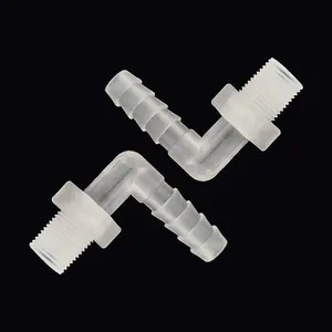 W6.4-G1/8 NO NUTS Elbow Type Water Pipe Connector Pipe Fittings