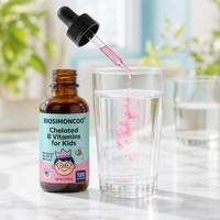 Gouttes liquides de complexe B pour enfants 30 ml, supplément de vitamines B12, B6, B9 méthyliées pour enfants, vente en gros OEM