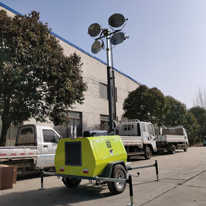 5m 7m 9M di động nâng tháp ánh sáng kỹ thuật xây dựng thiết bị chiếu sáng ngoài trời khẩn cấp tháp chiếu sáng di động - Product Image 2
