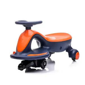 2023 Hot Sale New Design Happy Game Children Baby Drive Kid Wiggle Twist Car Baby Toy Plastic Swing Car Swing Car for Kids