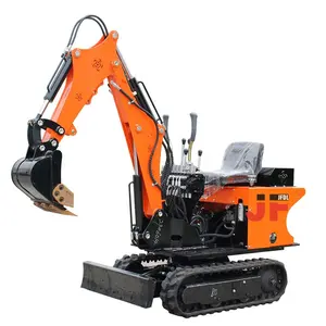 Factory Direct Sale Digger Mini 1 Ton 1.5 Ton 2 Ton Household Multi Functional Hydraulic Crawler Excavator