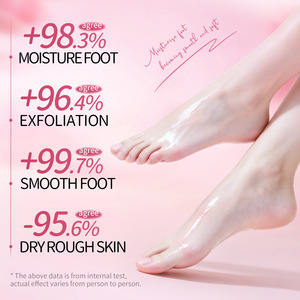<span class=keywords><strong>Masque</strong></span> exfoliant <span class=keywords><strong>hydratant</strong></span> pour les pieds à la pêche naturelle, chaussettes de spa pour éliminer les peaux mortes - Product Image 4