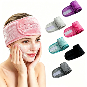 Diadema de Maquillaje y Spa con Logotipo Personalizado, Diadema de Belleza con Cinta Adhesiva, Diadema para el Cuidado de la Piel para Salón de Belleza - Product Image 1