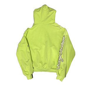 100% 면 프렌치 테리 후드티, 남성용 맞춤형 무지 오버사이즈 박시핏 스웻셔츠 - Product Image 2