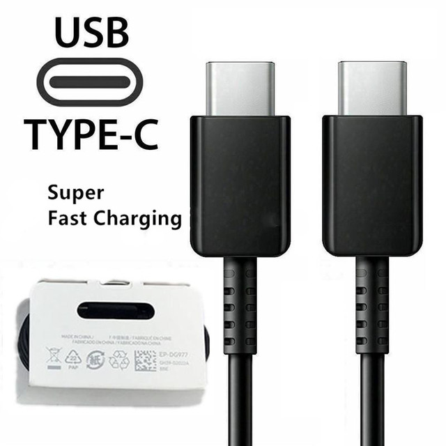 3A Fast Charger Data Cables Usb C Type C to Type C Cables De Datos for Samsung Galaxy S22 S21 Ultra S20 Note 20 10 1M