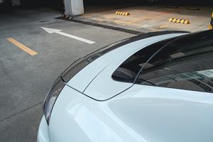 Ali di carbonio a secco per autoveicoli di alta qualità adatte per spoiler in fibra di carbonio <span class=keywords><strong>Porsche</strong></span> <span class=keywords><strong>Taycan</strong></span> - Product Image 6