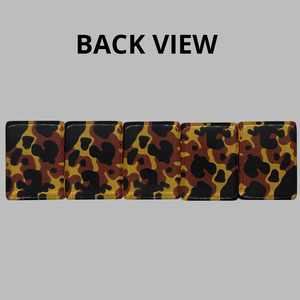 Juego de Mahjong Americano Grabado de 4 Capas de 1-1/4 Pulgadas, 160 Fichas Leopard Luxe con Tapete de Juego Cerulean Flight of Doves - Product Image 4