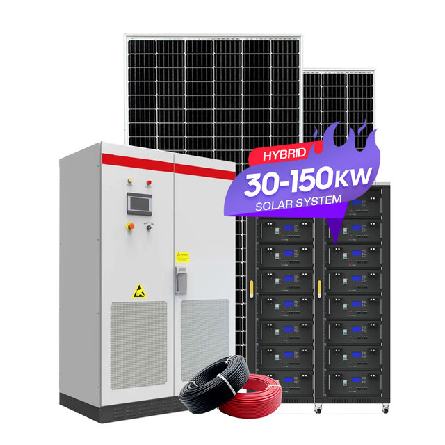 Hybrid 30kw Solar Pv Mounting Systems 25 kw 35kw 40kw 50 kw Solar Panel Solar Tracking Energy System