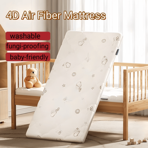 Trực Tiếp Nhà Sản Xuất Của Bền 4D Nệm Cho Bé Mẫu Giáo Thoáng Khí Polymer Sợi Poe Topper Có Thể Giặt Giường Cho Phòng Ngủ Sử Dụng - Product Image 6