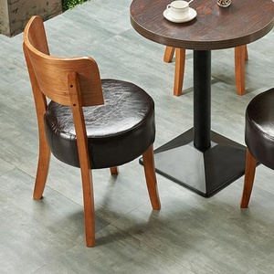 Muebles de Cafetería de Moda, Mesas de Restaurante Usadas Baratas y Sillas de Cuero - Product Image 3