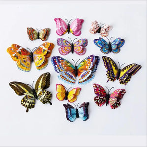 Home Decor DIY Wall Decoration 3D Butterfly Design Magnetic Refrigerator <strong>Magnet</strong> Luminous Fridge <strong>Magnets</strong> - Product Image 3