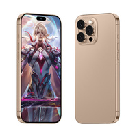 Nouveau Smartphone 16 Pro Max 2026 5G Double SIM 6 cœurs 16 Go + 1 To Écran Large 6,8 pouces Caméra Arrière Écran LCD HD 144 Hz 120W