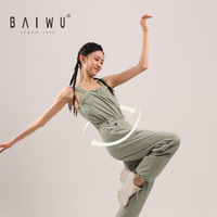 122127002 Baiwu Gym Fitness Sets Exercise Sauna Suit Warm up Suits for Girl and Women Sweat Suit