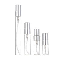 Flacon de parfum en verre rechargeable personnalisé avec logo, 2 ml, 3 ml, 5 ml, 10 ml, avec pulvérisateur à pompe et impression sérigraphique