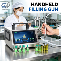 Petite machine électrique pour le remplissage de bouteilles en plastique à col étroit, compatible vernis à ongles et alcool, trois modes de déclenchement, haute performance