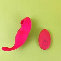 GINYA Tragbarer Slip-Vibrator für Frauen mit Fernbedienung und Starker Saugfunktion, Sexspielzeug für Damen