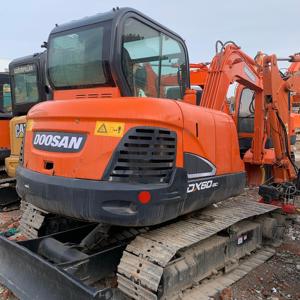 DOOSAN DX60 Excavator 6tons 90% New Original with EPA CE Agricultural Used 6Tons ExcavatorDOOSAN excavator - Product Image 1