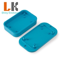 100*67*22mm boîtier de distribution de boîtier de carte PCB personnalisé boîtier de routeur Wifi boîtier de capteur de boîtier de projet de passerelle en plastique ABS