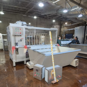 pig <b>feeds</b> <b>processing</b> Sheep Lamb Hair Removal Plucking <b>Machine</b> line <b>processing</b> pig skins into gelatin - Product Image 3