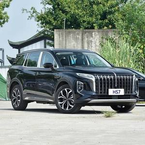 HONGQI HS7 SUV électrique hybride de luxe <span class=keywords><strong>voiture</strong></span> d'occasion à prix réduit avec toutes les fonctions équipées de blanc/gris/noir extérieur direction gauche - Product Image 2
